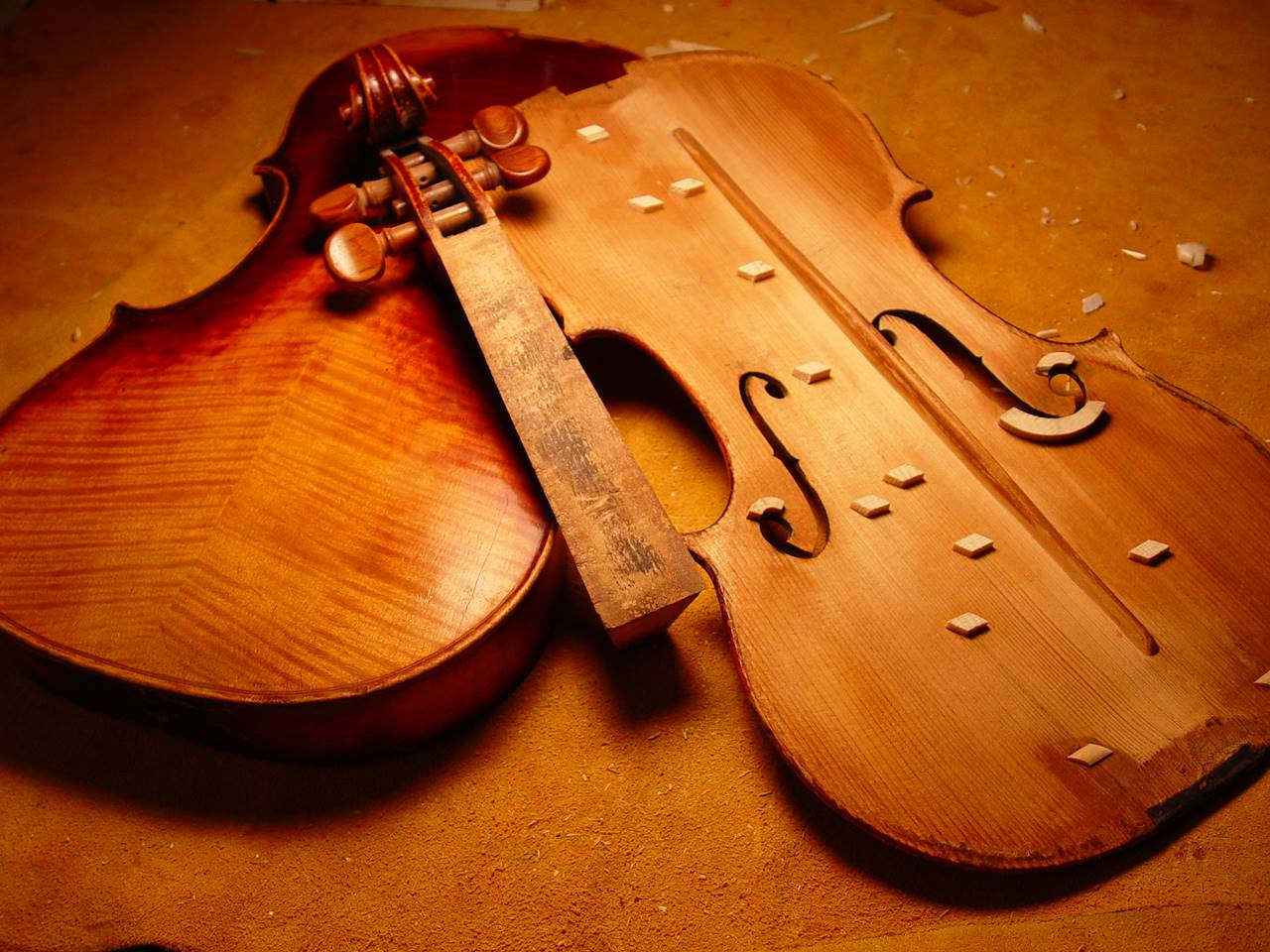 Violin repair